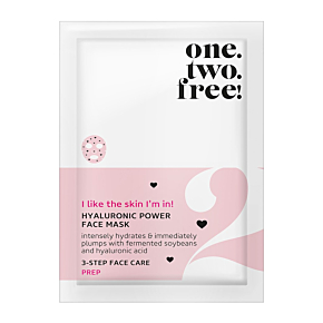 ONE.TWO.FREE  Hyaluronic Power Face Mask