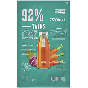 Missha Talks Vegan Squeeze Sheet Mask [Sos Relaxer]
