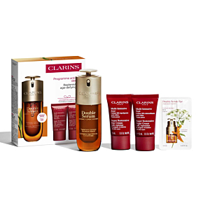 КОМПЛЕКТ Clarins Double Serum & Super Restorative Youthfulness Programme