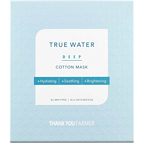 THANK YOU FARMER True Water Deep Cotton Mask