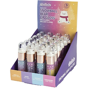 MARTINELIA Snowball Bear Lip Gloss Glitter Effect 