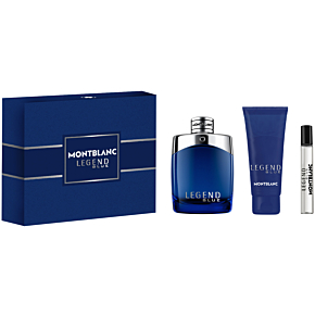 КОМПЛЕКТ MONTBLANC Legend Blue Eau De Parfum + Travel Spray + Shower Gel