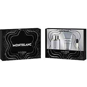 КОМПЛЕКТ MONTBLANC Explorer Platinum Eau De Parfum Travel Spray Shower Gel Set