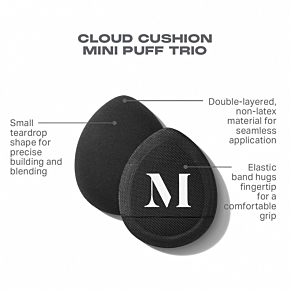 MORPHE Cloud Cushion Mini Puff Trio