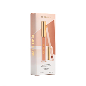 КОМПЛЕКТ NL BEAUTY Matte Lip Kit - Chocolate Milk + 01 The One