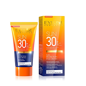 EVELINE Слънцезащитен Крем За Лице Spf 30