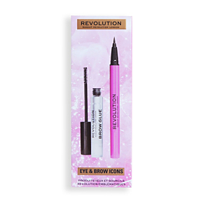КОМПЛЕКТ  Makeup Revolution Eye & Brow Icons Gift Set