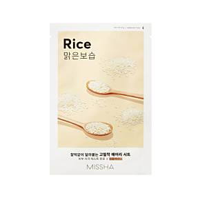 Missha Airy Fit Sheet Mask  Rice 