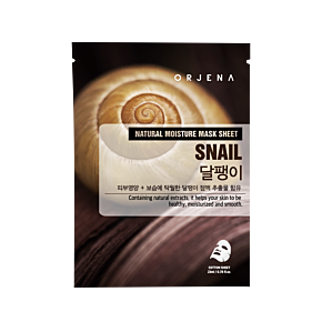 ORJENA Natural Moisture Sheet Mask – Snail