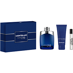 КОМПЛЕКТ MONTBLANC Legend Blue Eau De Parfum Travel Spray Shower Gel Set