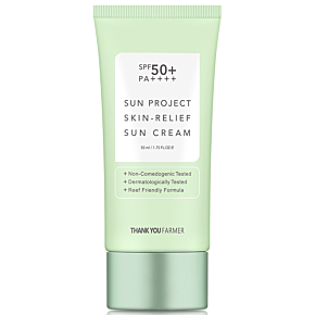THANK YOU FARMER Sun Project Skin Relief Sun Cream SPF50+ PA++++