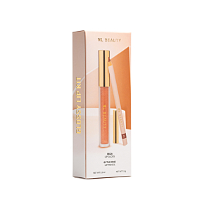 КОМПЛЕКТ NL BEAUTY Glossy Lip Kit - Ibiza + 01 The One