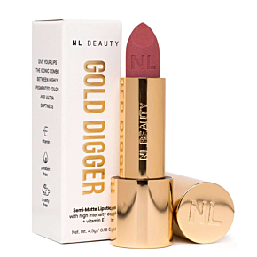 NL BEAUTY 07 - ICONIC, Semi Matte Velvet Червило, GOLD DIGGER 
