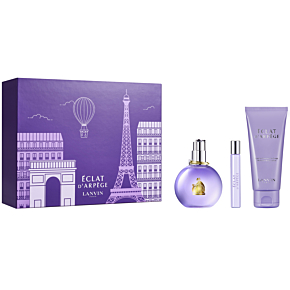 КОМПЛЕКТ LANVIN Eclat D`Arpege Eau De Parfum + Travel Spray + Body Lotion