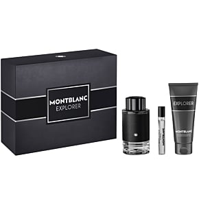 КОМПЛЕКТ MONTBLANC Explorer Eau De Parfum + Travel Spray + Shower Gel