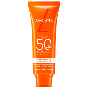 LANCASTER Sun Beauty Sensitive Skin Mineral Face Cream SPF50