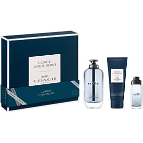 КОМПЛЕКТ COACH OPEN ROAD Eau de Toilette + Travel Spray + Shower Gel