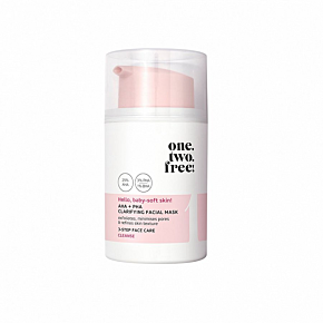 ONE.TWO.FREE  AHA + PHA Clarifying Facial Mask
