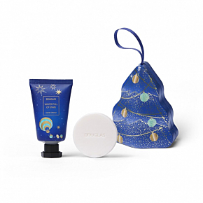 КОМПЛЕКТ DOUGLAS Trend Winter Stars Tree Soap Set Tin Box