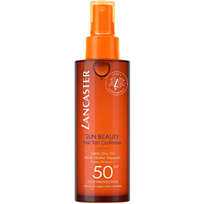 LANCASTER SUN BEAUTY Fast Tan Optimizer Satin Dry Oil SPF50