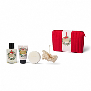 КОМПЛЕКТ DOUGLAS Holiday Charm Red Pouch Set