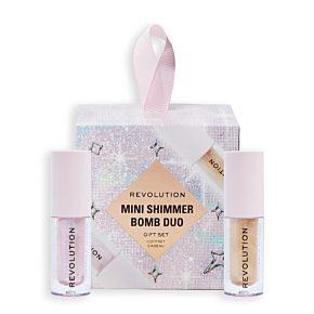 КОМПЛЕКТ REVOLUTION MINI Shimmer Bomb Lip Duo Gift Set