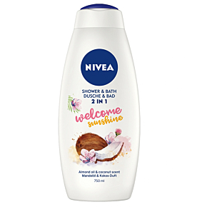 NIVEA Душ-гел и пяна за вана 2в1 Welcome Sunshine